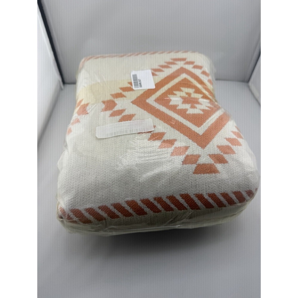 Boho Chenille Couch Covers Bohemia Sofa Pet Friendy SlipCovers Orange(71x102) - Picture 2 of 9